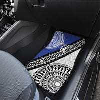 Fiji an Samoa Rugby Custom Car Mats Flying Fijians Manu Samoa Together Pacific - Polynesian Pride