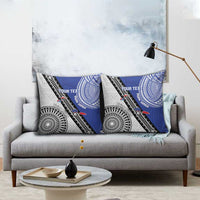 Fiji an Samoa Rugby Custom Pillow Cover Flying Fijians Manu Samoa Together Pacific - Polynesian Pride