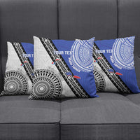 Fiji an Samoa Rugby Custom Pillow Cover Flying Fijians Manu Samoa Together Pacific - Polynesian Pride