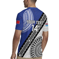 Fiji an Samoa Rugby Custom Rugby Jersey Flying Fijians Manu Samoa Together Pacific LT14 - Polynesian Pride