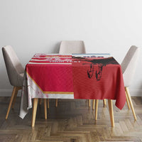 USA and Japan Rugby Custom Tablecloth Eagles Brave Blossoms Together Pacific LT14 - Polynesian Pride