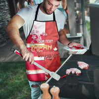 Canada and Japan Rugby Custom Apron Canucks Brave Blossoms Together Pacific LT14 - Polynesian Pride