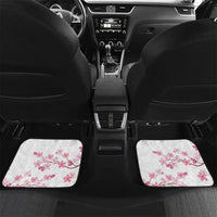 Canada and Japan Rugby Custom Car Mats Canucks Brave Blossoms Together Pacific LT14 Set 2pcs - Back Red - Polynesian Pride