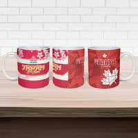 Canada and Japan Rugby Ceramic Mug Canucks Brave Blossoms Together Pacific LT14 - Polynesian Pride