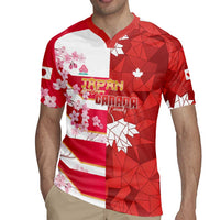 Canada and Japan Rugby Custom Rugby Jersey Canucks Brave Blossoms Together Pacific LT14 - Polynesian Pride