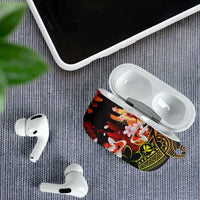 Hawaiian and Japanese AirPods Case Koi Fish With Kanaka Polynesian Tattoo LT14 - Polynesian Pride