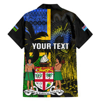 Personalised South Sea Islanders Family Matching Tank Maxi Dress and Hawaiian Shirt Kanakas With Fiji Coat Of Arms LT14 - Polynesian Pride