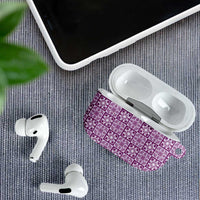 Poni Palaka Quilt Hawaii AirPods Case Hawaiian Tropical Monstera Sea Turtle LT14 - Polynesian Pride