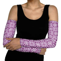 Poni Palaka Quilt Hawaii Arm Sleeves Hawaiian Tropical Monstera Sea Turtle LT14 - Polynesian Pride
