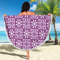 Poni Palaka Quilt Hawaii Beach Blanket Hawaiian Tropical Monstera Sea Turtle LT14 - Polynesian Pride