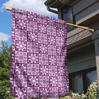 Poni Palaka Quilt Hawaii Garden Flag Hawaiian Tropical Monstera Sea Turtle LT14 - Polynesian Pride