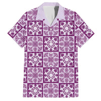 Poni Palaka Quilt Hawaii Hawaiian Shirt Hawaiian Tropical Monstera Sea Turtle