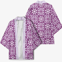 Poni Palaka Quilt Hawaii Kimono Hawaiian Tropical Monstera Sea Turtle LT14 - Polynesian Pride