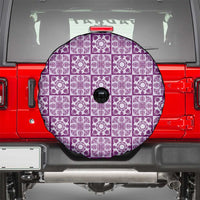 Poni Palaka Quilt Hawaii Spare Tire Cover Hawaiian Tropical Monstera Sea Turtle LT14 - Polynesian Pride