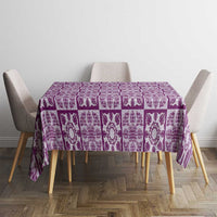 Poni Palaka Quilt Hawaii Tablecloth Hawaiian Tropical Monstera Sea Turtle LT14 - Polynesian Pride