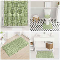 Omaomao Palaka Quilt Hawaii Bathroom Set Hawaiian Tropical Monstera Sea Turtle LT14 - Polynesian Pride