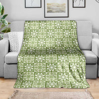 Omaomao Palaka Quilt Hawaii Blanket Hawaiian Tropical Monstera Sea Turtle LT14 - Polynesian Pride