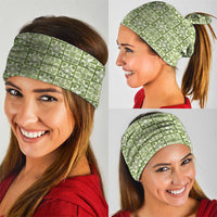 Omaomao Palaka Quilt Hawaii Neck Gaiter Hawaiian Tropical Monstera Sea Turtle LT14 - Polynesian Pride