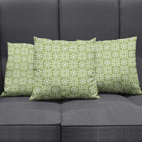 Omaomao Palaka Quilt Hawaii Pillow Cover Hawaiian Tropical Monstera Sea Turtle LT14 - Polynesian Pride