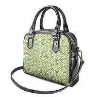 Omaomao Palaka Quilt Hawaii Shoulder Handbag Hawaiian Tropical Monstera Sea Turtle LT14 - Polynesian Pride