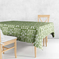 Omaomao Palaka Quilt Hawaii Tablecloth Hawaiian Tropical Monstera Sea Turtle LT14 - Polynesian Pride