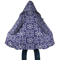 Polu Palaka Quilt Hawaii Cloak Hawaiian Tropical Monstera Sea Turtle LT14 Unisex Blue - Polynesian Pride