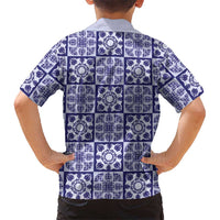 Polu Palaka Quilt Hawaii Family Matching Off Shoulder Maxi Dress and Hawaiian Shirt Hawaiian Tropical Monstera Sea Turtle