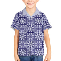Polu Palaka Quilt Hawaii Family Matching Short Sleeve Bodycon Dress and Hawaiian Shirt Hawaiian Tropical Monstera Sea Turtle