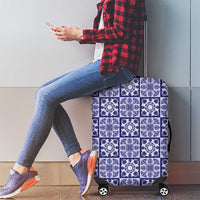 Polu Palaka Quilt Hawaii Luggage Cover Hawaiian Tropical Monstera Sea Turtle LT14 - Polynesian Pride