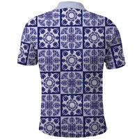 Polu Palaka Quilt Hawaii Polo Shirt Hawaiian Tropical Monstera Sea Turtle LT14 - Polynesian Pride