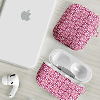 Akala Palaka Quilt Hawaii AirPods Case Hawaiian Tropical Monstera Sea Turtle LT14 - Polynesian Pride