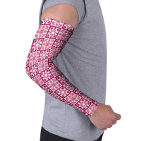 Akala Palaka Quilt Hawaii Arm Sleeves Hawaiian Tropical Monstera Sea Turtle LT14 - Polynesian Pride