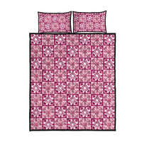Akala Palaka Quilt Hawaii Quilt Bed Set Hawaiian Tropical Monstera Sea Turtle LT14 - Polynesian Pride