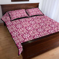 Akala Palaka Quilt Hawaii Quilt Bed Set Hawaiian Tropical Monstera Sea Turtle LT14 - Polynesian Pride