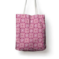 Akala Palaka Quilt Hawaii Tote Bag Hawaiian Tropical Monstera Sea Turtle LT14 - Polynesian Pride