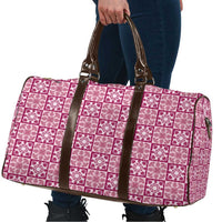 Akala Palaka Quilt Hawaii Travel Bag Hawaiian Tropical Monstera Sea Turtle LT14 - Polynesian Pride