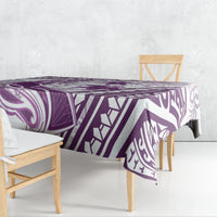 Purple Polynesia Tablecloth Polynesian Turtle Shark Tattoo Tropical Vintage LT14 - Polynesian Pride