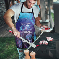 Polynesia Jellyfish Memorial Personalised Apron Infinity Jellies Polynesian Pattern LT14 - Polynesian Pride