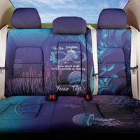 Polynesia Jellyfish Memorial Personalised Back Car Seat Cover Infinity Jellies Polynesian Pattern
