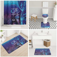 Polynesia Jellyfish Memorial Personalised Bathroom Set Infinity Jellies Polynesian Pattern LT14 - Polynesian Pride