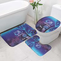 Polynesia Jellyfish Memorial Personalised Bathroom Set Infinity Jellies Polynesian Pattern LT14 - Polynesian Pride