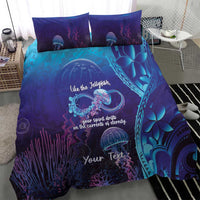 Polynesia Jellyfish Memorial Personalised Bedding Set Infinity Jellies Polynesian Pattern LT14 - Polynesian Pride