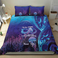 Polynesia Jellyfish Memorial Personalised Bedding Set Infinity Jellies Polynesian Pattern LT14 - Polynesian Pride