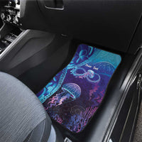 Polynesia Jellyfish Memorial Personalised Car Mats Infinity Jellies Polynesian Pattern LT14 - Polynesian Pride