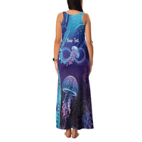 Polynesia Jellyfish Memorial Personalised Family Matching Tank Maxi Dress and Hawaiian Shirt Infinity Jellies Polynesian Pattern LT14 - Polynesian Pride