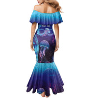 Polynesia Jellyfish Memorial Personalised Mermaid Dress Infinity Jellies Polynesian Pattern LT14 - Polynesian Pride
