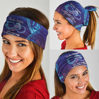 Polynesia Jellyfish Memorial Personalised Neck Gaiter Infinity Jellies Polynesian Pattern LT14 - Polynesian Pride