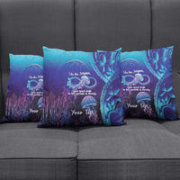 Polynesia Jellyfish Memorial Personalised Pillow Cover Infinity Jellies Polynesian Pattern LT14 - Polynesian Pride