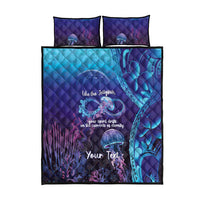 Polynesia Jellyfish Memorial Personalised Quilt Bed Set Infinity Jellies Polynesian Pattern LT14 - Polynesian Pride