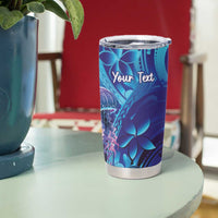 Polynesia Jellyfish Memorial Personalised Tumbler Cup Infinity Jellies Polynesian Pattern LT14 - Polynesian Pride